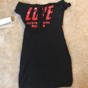 Graphic dress